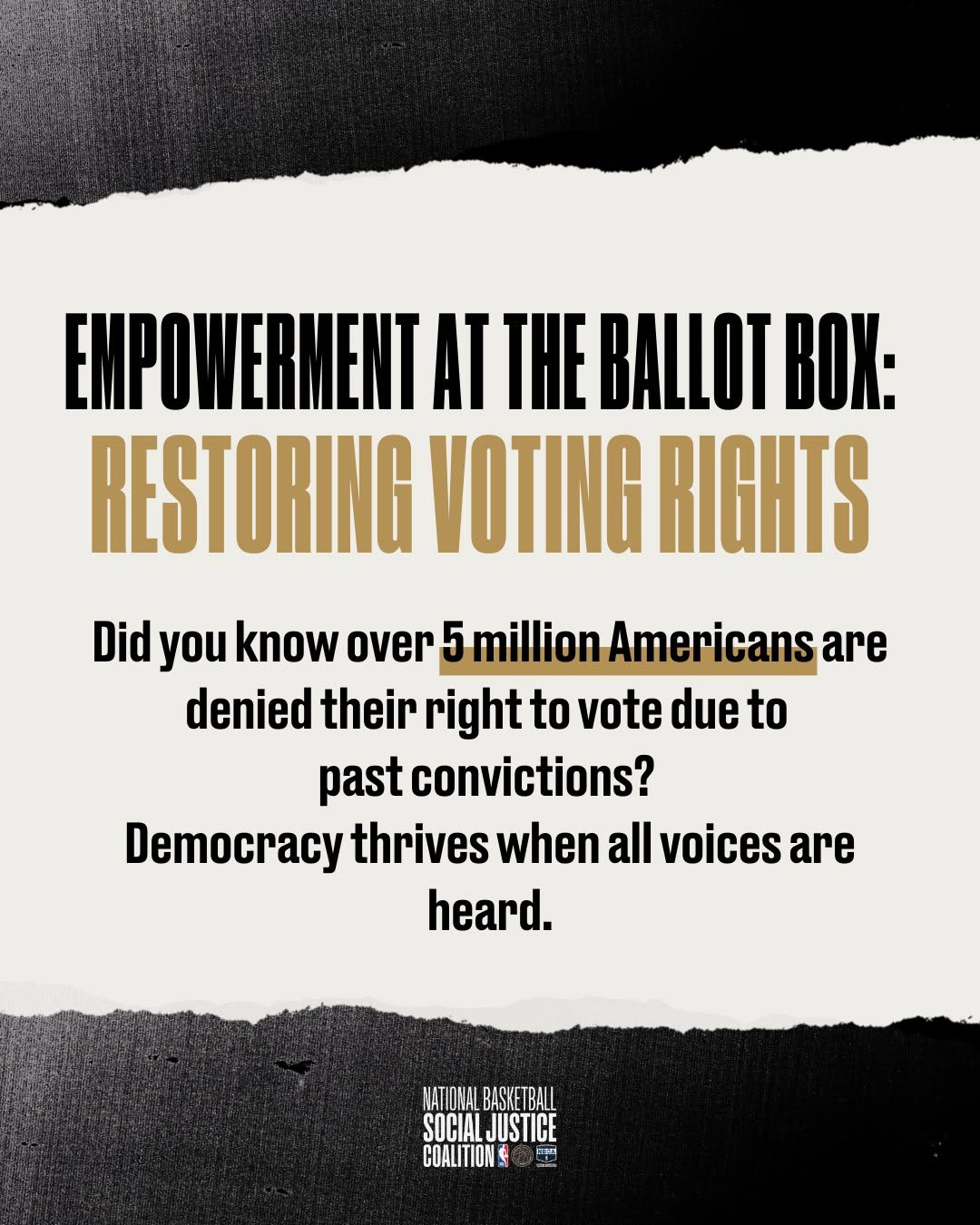 Fast Facts: Restoring Voting Rights