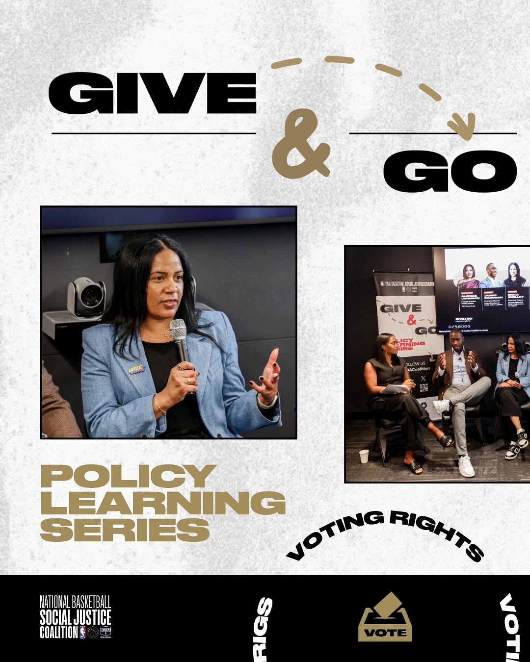 Voting & Civic Engagement “Give & Go”