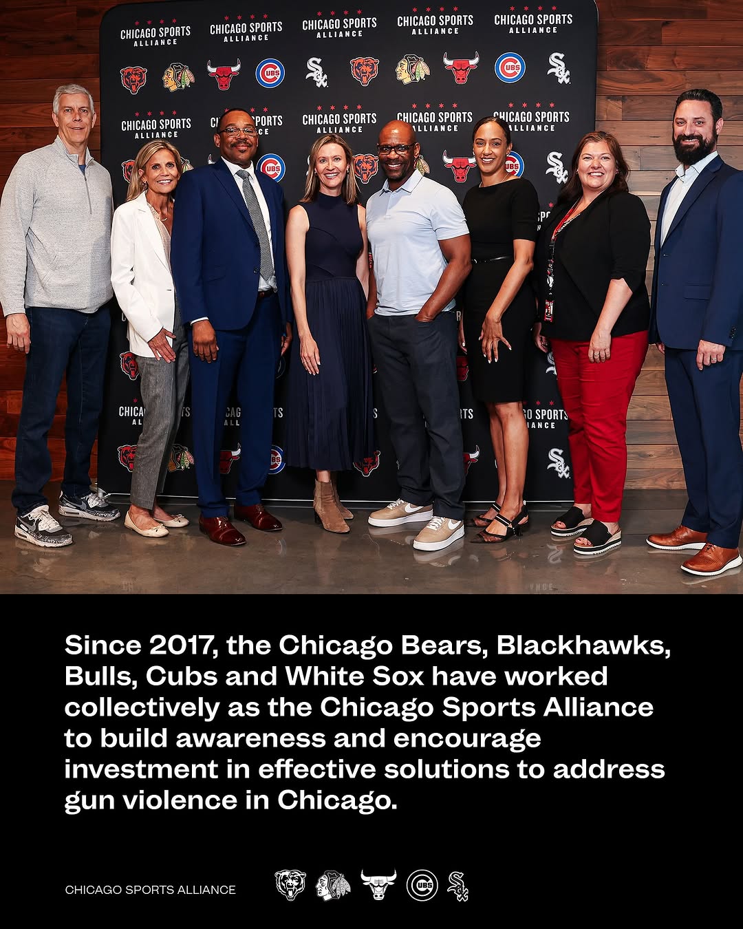 Bulls + Chicago Sports Alliance: Community Safety Huddle